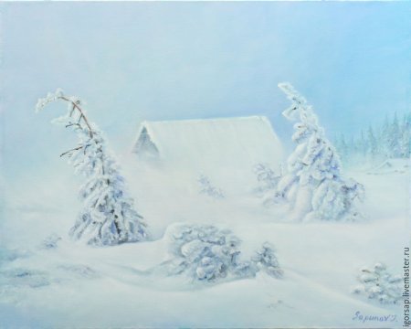 Картины зимней вьюги