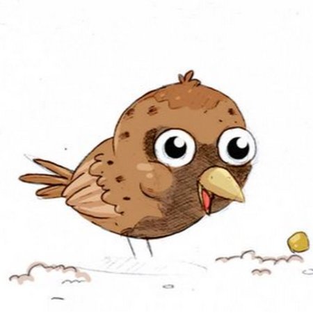 Грустный Воробей