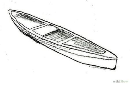 Байдарка рисунок