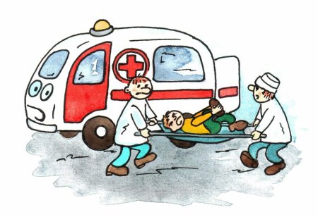 Скорая помощь мультяшная