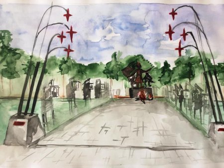 Аллея детских рисунков