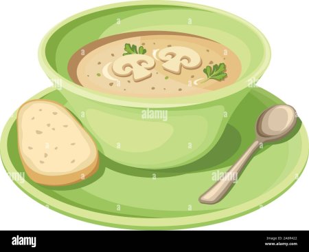 Рисунок детский суп (48 фото)