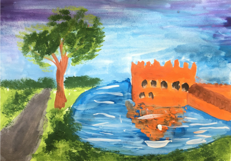 Детские рисунки музей янтаря