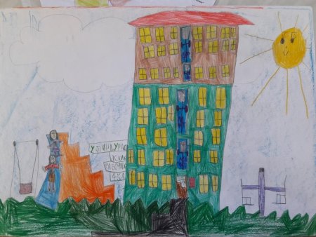 Калининград рисунок детский