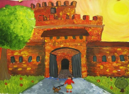 Детские рисунки музей янтаря