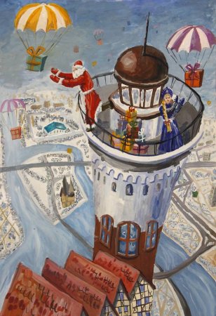 Калининград иллюстрации