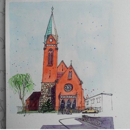 Кирха Розенау Кенигсберг