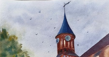 Калининград рисунки Бурцева