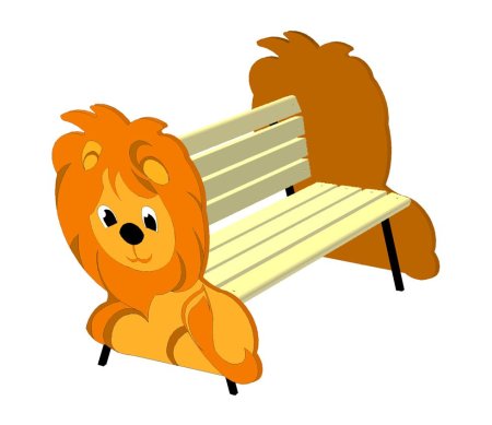 Дети на скамейке