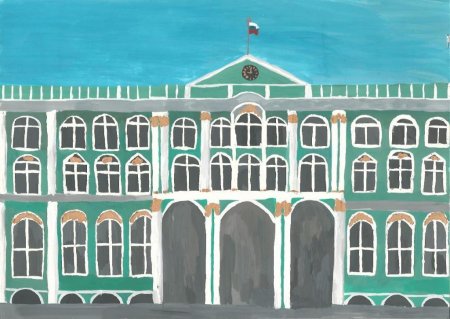 Эрмитаж Санкт-Петербург срисовать