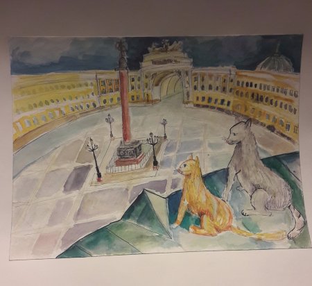 Эрмитаж детский рисунок