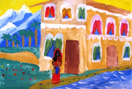 Индия глазами детей рисунки