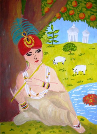 Индия в детских рисунках