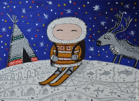 Рисование народов севера