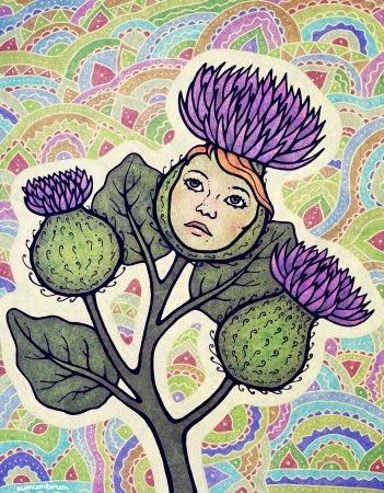 Сказка Андерсена судьба репейника