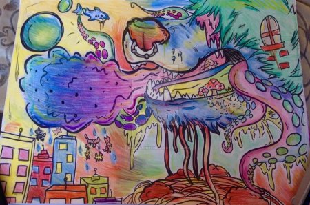 Рисунки детей с шизофренией