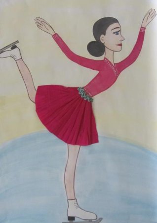 Фигурное катание живопись