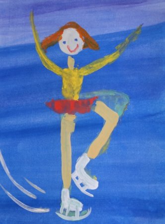 Мультяшные фигуристы