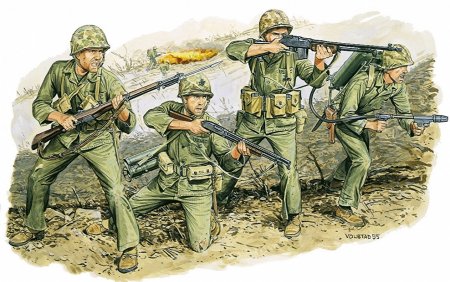 Американские солдаты 1/35 драгон