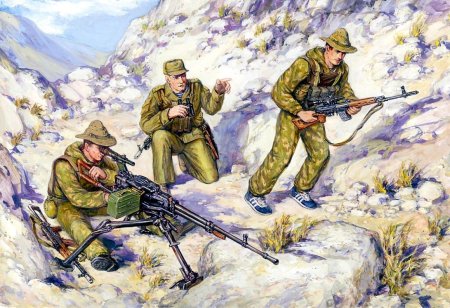 ICM сборная модель фигуры Советский спецназ (1979-1988), 1/35