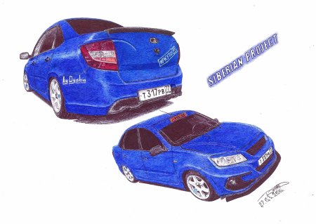 Автомобили (раскраски)