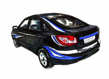 Гранта срисовать для новичков