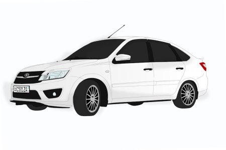 Гранта карандашом