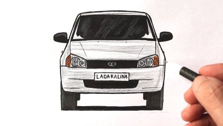 Лада Калина 1999 универсал рисунок