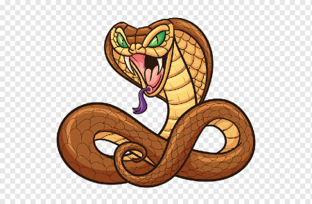 Змея раскраска