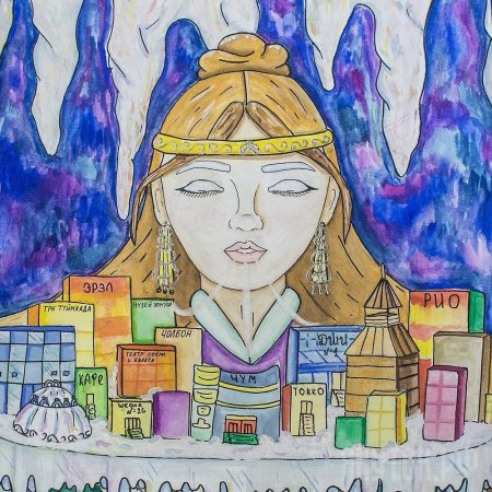 Рисунок на тему Якутия