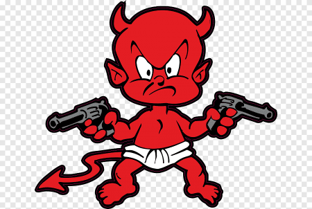 Дьявол мультяшный