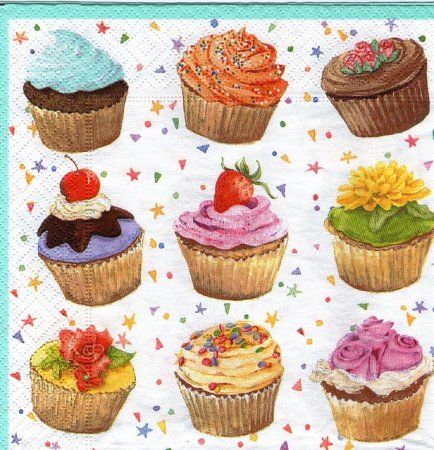 Кекс рисунок