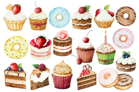 Пирожное рисунок для детей