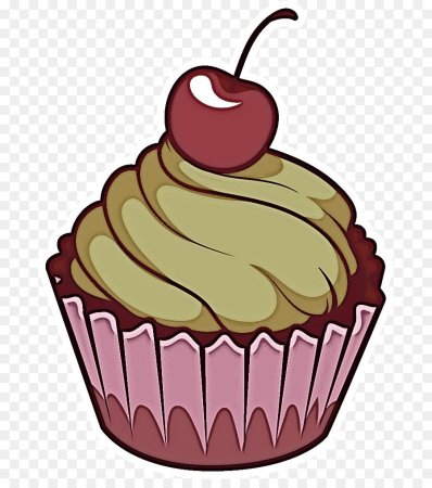 Пирожное мультяшное