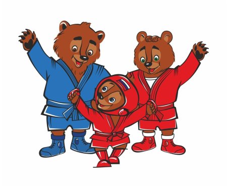 Рисунок самбо для детей