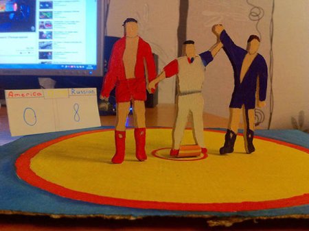 Рисунок ко Дню самбо