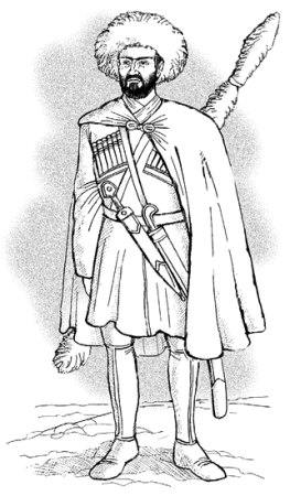 Раскраска Черкесы