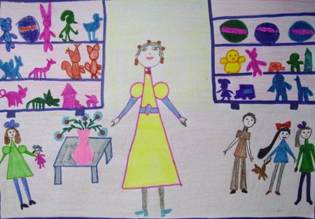 Рисование в подготовительной группе на тему профессии