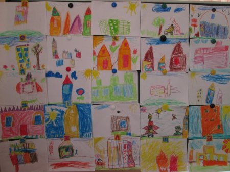 Рисование в детском саду старшая группа