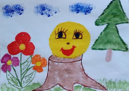 Рисование по сказкам в средней группе