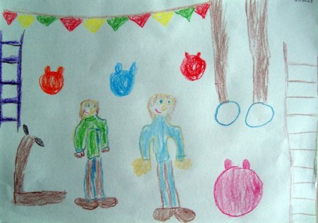 Рисование в детском саду подготовительная группа