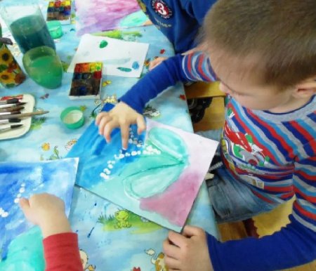 Рисование в нетрадиционной технике