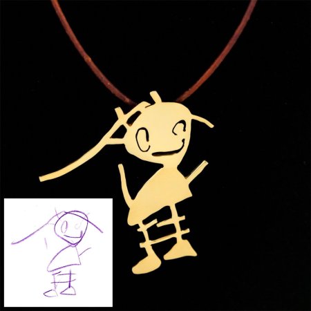 Ювелирные изделия по детским рисункам