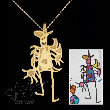 Ювелирные изделия по детским рисункам