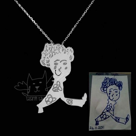 Украшения по эскизам детей