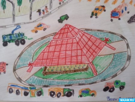 Рисунки про Воронеж детские