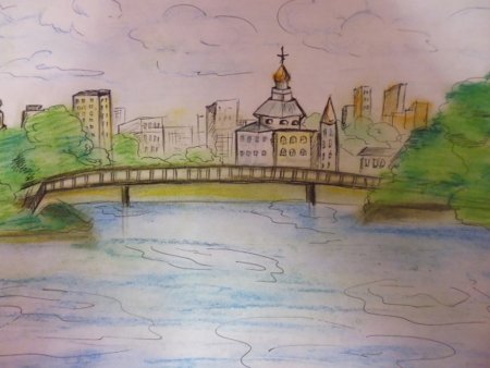 Воронеж рисунок города