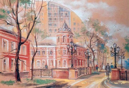 Детский рисунок ко Дню города