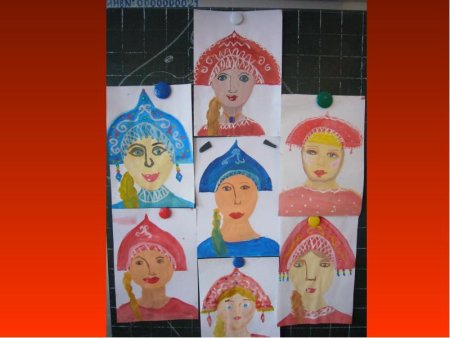 Женский образ изо