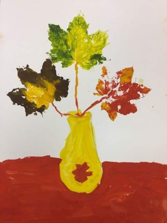 Рисование осенний Калейдоскоп